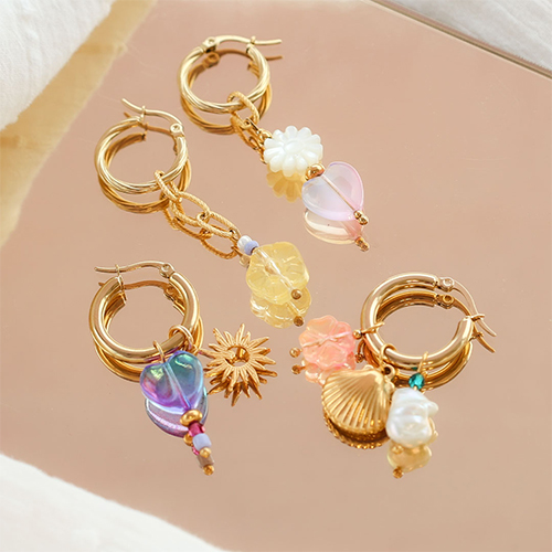 Schmuck und Accessoires mit Glasperlen gestalten