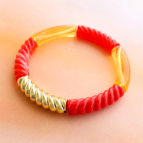 Mit Twisted Acrylperlen Tube trendigen Schmuck fertigen