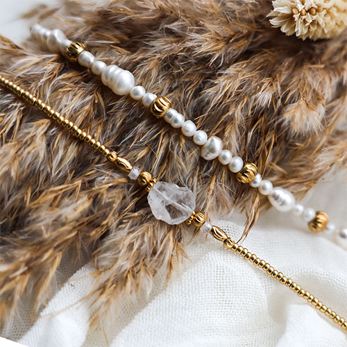 Armbandinspirationen mit Edelstahlperlen