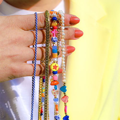 Sommerschmuck-Inspirationen mit schillernden Perlmuttperlen