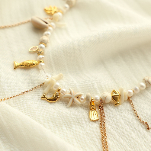 Schmuckdesigns mit sommerlichen Anh&auml;ngern aus DQ-Metall