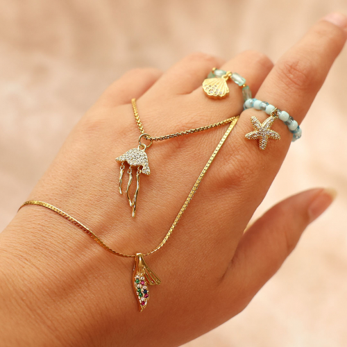 Ketten und Ringe entwerfen mit TQ-Messing-Anh&auml;ngern