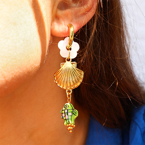 Kreative Schmuckdesigns mit kunstvollen Keramikperlen