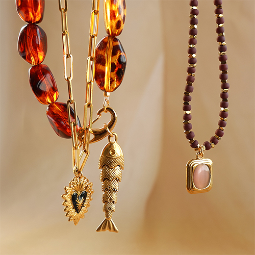 Schmuck mit Edelstahlanh&auml;nger gestalten 