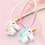 Kinderschmuck machen? Mit den neuen Einhorn Anh&auml;ngern aus Resin!