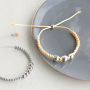 DIY: Schmuck mit Gold- und Silberfarbener rostfreier Stahl