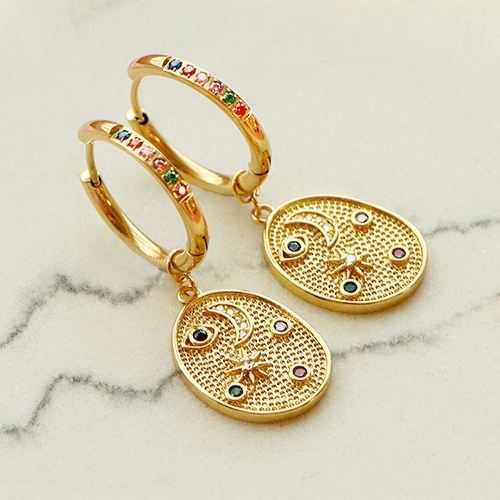 Entwerfen Sie Ihre pers&ouml;nliche Ohrringkollektion mit Creolen aus Edelstahl