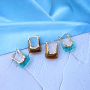 Neue Ideen! Resin-Ohrringe trendig tragen. 